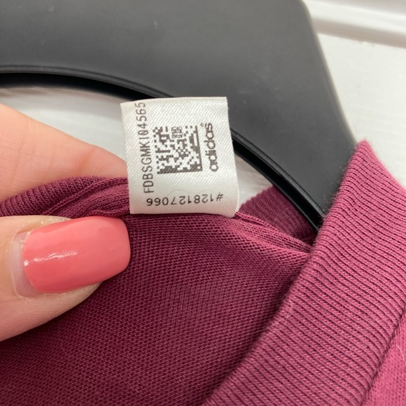 Adidas Plus Size Holiday Shine Graphic Tee - Picture 5 of 7